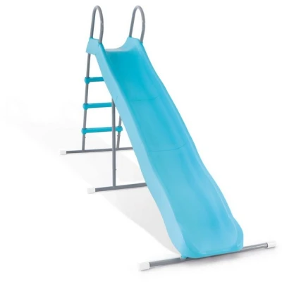 Abbildung von Intex Rutsche (blau, 251x84x147cm), freistehend