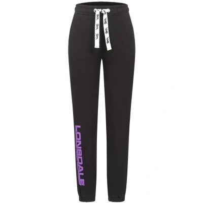 Abbildung von Lonsdale Fillyside Jogginghose, Damen, Größe: Small, Black purple white