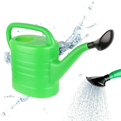 Abbildung von Garronda Gießkanne 12l aus Kunststoff für Innen und Außenbereich, Garten Wohnung Haus Blumen Zimmerpflanzen Bewässerung, Giesskanne Wasserspender GD 0044