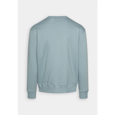 Abbildung von Alpha Industries Basic Small LOGO Sweatshirt, Herren, Größe: XXL, Grey blue