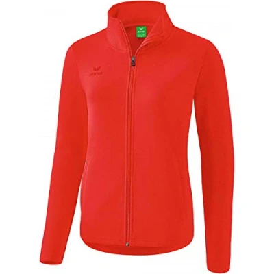 Abbildung von Erima Damen Basic Sweatjacke, Rot, 44 EU