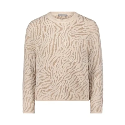 Abbildung von Betty &amp; Co Strickpullover, Damen, Größe: 46, Gold
