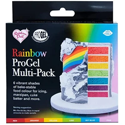 Abbildung von RAINBOW Dust ProGel Multi Pack 6x25 ml