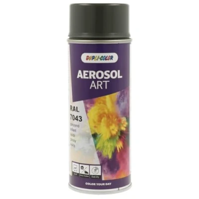 Abbildung von Dupli Color 741357 AEROSOL ART RAL 7043 verkehrsgrau B glänzend 400 ml