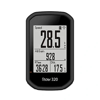 Abbildung von subtel® Schutzhülle kompatibel mit Bryton Rider 320 / 420 Silikonhülle Schutz Tasche Silikon Hülle, Fahrrad Navi Case GPS Cover Bumper Etui schwarz
