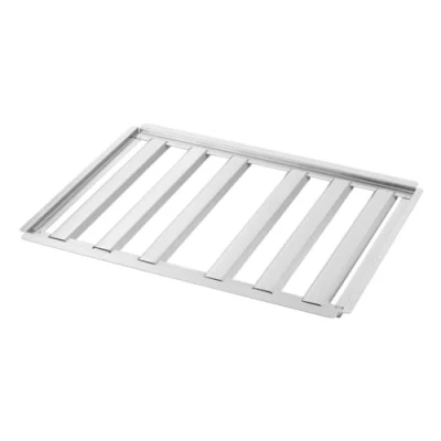 Abbildung von HENDI Flammenschutz, für Gasgrill 149508 149591 149607 149614 149621, Green Fire, Grillsystem, GN 2/1, 650x530mm, Edelstahl 18/0