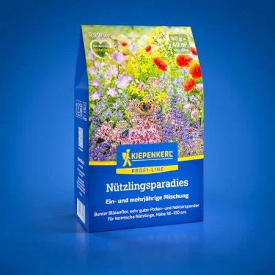 Abbildung von Kiepenkerl Profi Line Blumensamen Mischung Nützlingsparadies 1078390 Nützlingsfreundlich Blumenmischung für Bienen &amp; Schmetterlinge Wildblumensamen