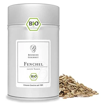 Abbildung von Boomers Gourmet BIO Fenchel, ganze Samen Gewürzdose 11,5 cm 60 g