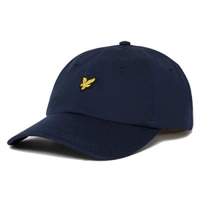 Abbildung von Lyle &amp; Scott Baseball Cap Herren/Damen eine modische Sonnenschutz Kopfbedeckung aus hochwertiger 100% Baumwolle mit bequemer Passform und Größenverstellung.
