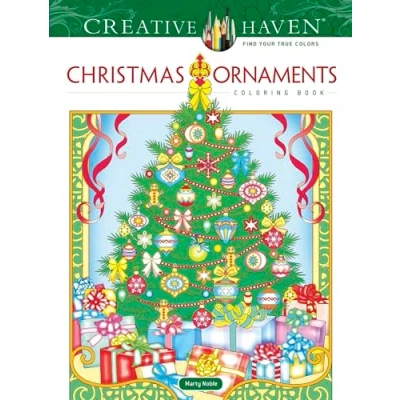 Abbildung von Creative Haven Christmas Ornaments Coloring Book (Creative Books)