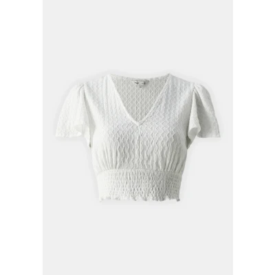 Abbildung von ONLY Onlhannah Smock Tshirt basic, Damen, Größe: XL, Cloud dancer