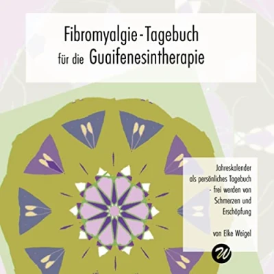 Abbildung von Fibromyalgie Tagebuch für die Guaifenesintherapie: frei werden von Schmerzen und Erschöpfung