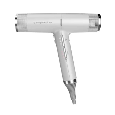 Abbildung von Gamma Professional Ga.Ma iQ Perfetto Dryer mit LED Anzeigen und Geschwindigkeit Temperatur