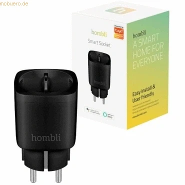 Abbildung von Smart Socket EU Schwarz Stecker Hombli