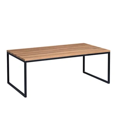 Abbildung von M2 Kollektion Jakarta 2 Couchtisch, MDF Dekor Eiche braun, 110x60cm, Höhe 43cm