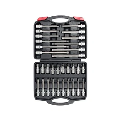 Abbildung von YATO Werkzeug Set YT 77541 55, 100, 140, 200 mm Chrom Vanadium Stahl