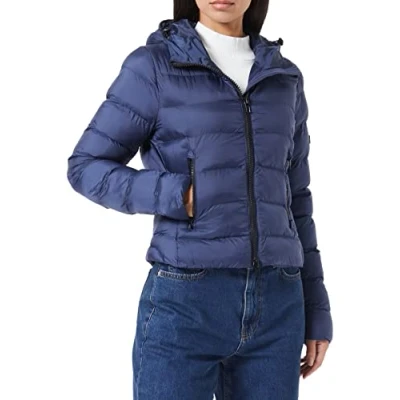 Abbildung von Canadian Classics Women&#039;s SIMCOE Short Ripstop Warm Up Jacket, NAV, 38 (M (IT44)