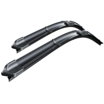 Abbildung von Mossa Vordere Scheibenwischer passend für Audi A6 C7 (11.2010 2018) flache Premium Wischerblätter. Wischerblätter Set Frontscheibe (Fahrer + Beifahrerseite) (650 mm / 530 mm)