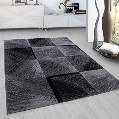 Abbildung von Teppich, PLUS 8003, BLACK, 120 x 170 cm