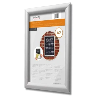 Abbildung von Deflecto SFA2S Wandhalterung für Aktenordner Silber A2 1 Stück (B x H T) 450 624 12 mm