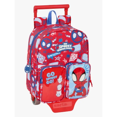 Abbildung von Marvel Spidey Mini Trolley Reisekoffer 6L, Rot/Hellblau