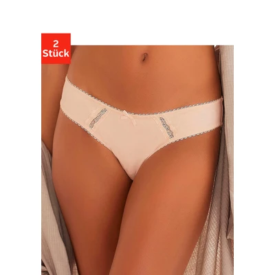 Abbildung von Nuance Bikinislip, (2 St.), aus weicher Baumwolle