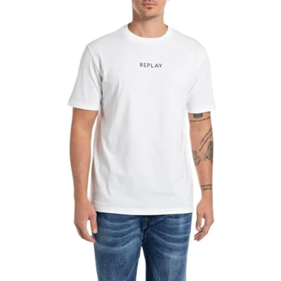 Abbildung von Replay Tshirt basic, Herren, Größe: XXL, White