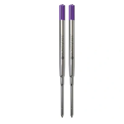 Abbildung von Monteverde Soft Kugelschreibermine (Sheaffer) Medium Purple 2 Pc