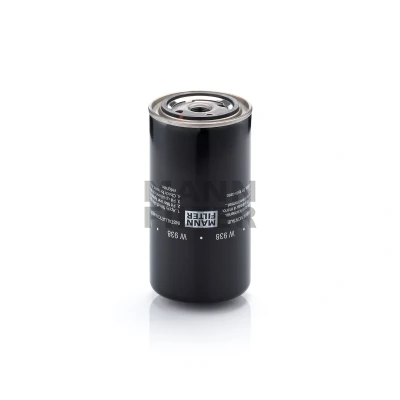 Abbildung von MANN FILTER W 938 Ölfilter 3/4 16 UNF 2B mit einem Rücklaufsperrventil Anschraubfilter