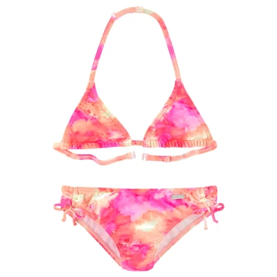 Abbildung von Venice Beach Triangel Bikini Epica Kids im Neondruck