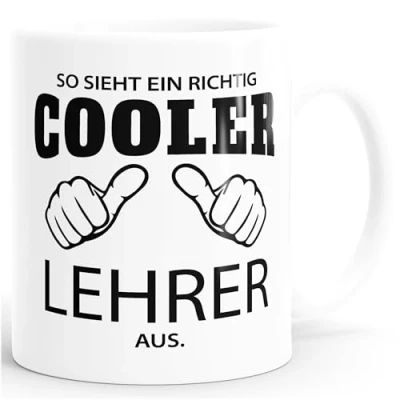 Abbildung von MoonWorks Tasse So sieht ein richtig cooler [object Object] aus Berufe MoonWorks®, Keramik