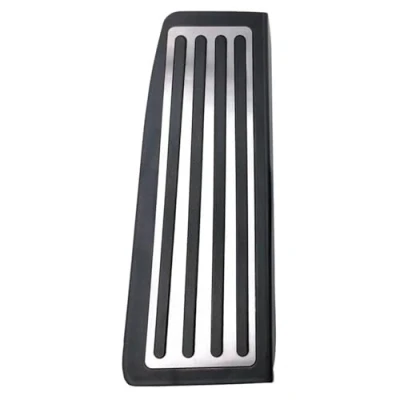 Abbildung von Fußstütze Für Volvo XC60 XC90 S90 V90 2015 2024 Edelstahl Auto Gaspedal Kraftstoff Pedal Bremse Pedale Abdeckung Bremspedal Fußpedal(60 18 24)