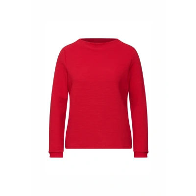 Abbildung von Street One Turtleneck Langarmshirt, Damen, Größe: 40, Rot