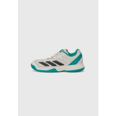 Abbildung von adidas Unisex Kinder Courtflash Tennis Shoes Kids Tennisschuhe, FTWR White Pure Teal Off