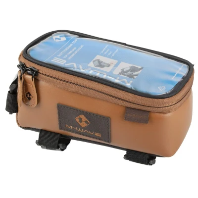 Abbildung von M WAVE Rotterdam Top XL LE Smartphone Oberrohrtasche Braun