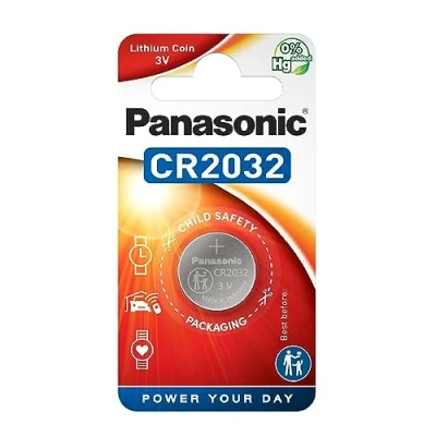 Abbildung von Panasonic Cell power CR2032 Lithium Knopfzelle, 3V, 1er Pack