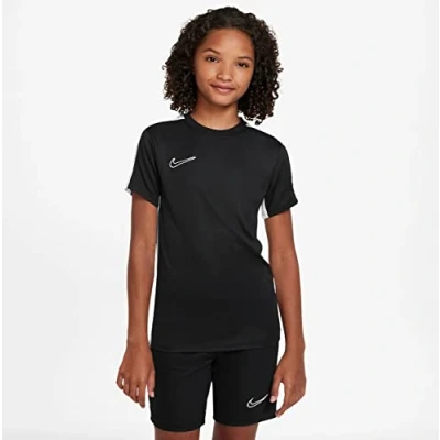Abbildung von Nike Performance Academy 23 Branded Unisex Sport Tshirt für Kinder, Größe: 128 140, Black/white