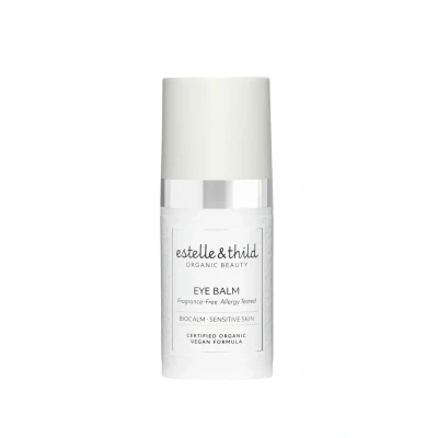 Abbildung von Estelle &amp; Thild Biocalm Soothing EYE BALM Augenpflege, Damen, Größe: 15 ml,