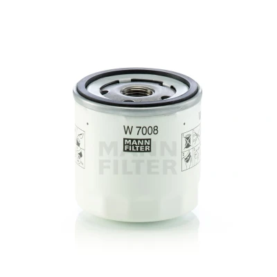 Abbildung von MANN FILTER W 7008 Ölfilter 3/4 16 UNF mit einem Rücklaufsperrventil Anschraubfilter FORD: Focus Mk1 Schrägheck, 2 Limousine