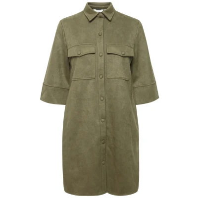 Abbildung von b.young Bydosa Hemdbluse, Damen, Größe: 36, Olive night