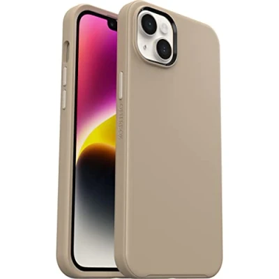 Abbildung von Apple iPhone 14 Plus Hülle MagSafe Kunststoff OtterBox Hard Case/Backcover Handyhülle Beige Shockproof/Stoßfest