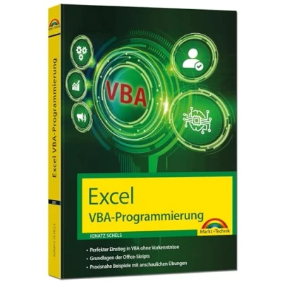 Abbildung von Excel 2021 VBA Programmierung Makro für Microsoft 2021, 2019, 2016, 2013 und 365