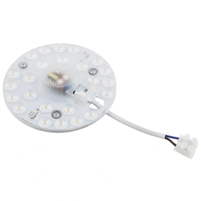 Abbildung von McShine LED Modul Umrüstsatz für Deckenleuchten und Wandleuchten Magnethalterung, Ø18cm, 24W, 2.200 lm, warmweiß, 4000K, step dimmbar