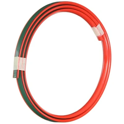 Abbildung von 4R Quattroerre.it 31861 Rotes Klebeprofil für Alfa Giulietta Dam Frontstoßstange mit 3M doppelseitigem Klebeband