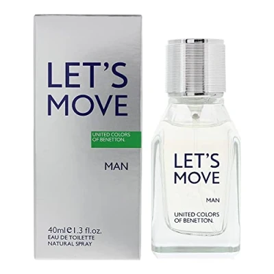 Abbildung von United Colors of Benetton Eau de Toilette Let&#039;s Move Man EDT 40ml