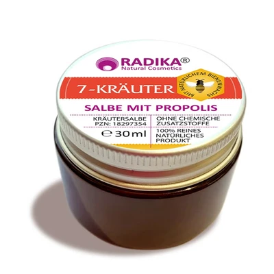 Abbildung von 7 Kräuter Salbe mit Propolis 30 ml
