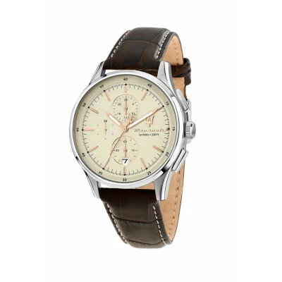 Abbildung von Maserati Collezione Sorpasso Chronograph, Herren, Größe: One Size, Marrone