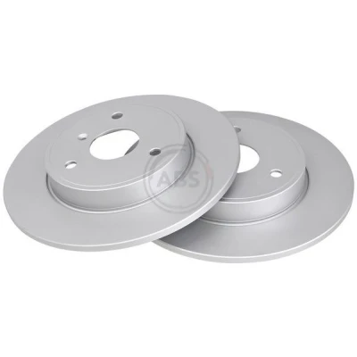 Abbildung von A.B.S. 17789 Bremsscheibe 280 9,7 3 voll beschichtet SMART: Fortwo II Coupe, City Cabrio