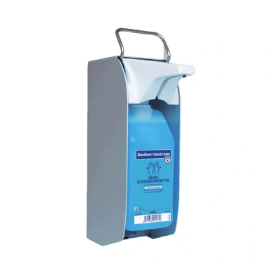 Abbildung von BODE Eurospender 1 plus Touchless 1000 ml Wand berührungslos Desinfektionsmittelspender Sensor kaufen für Hände Patienten Büro Gastro WC Hotel