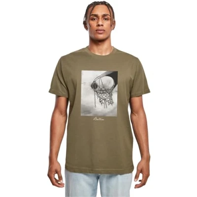 Abbildung von Mister Tee Ballin Tshirt print, Herren, Größe: Large, Olive